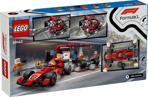 60443 | F1® Pit stop i mechanika z bolidem Ferrari 60443 | F1® Pit stop i mechanika z bolidem Ferrari