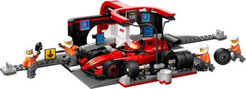 60443 | F1® Pit stop i mechanika z bolidem Ferrari 60443 | F1® Pit stop i mechanika z bolidem Ferrari