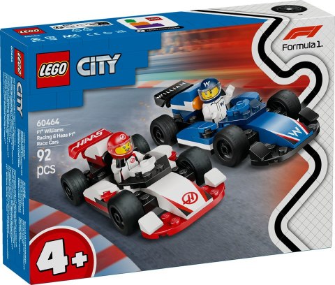 60464 | F1® Bolidy Williams Racing i Haas F1® 60464 | F1® Bolidy Williams Racing i Haas F1®