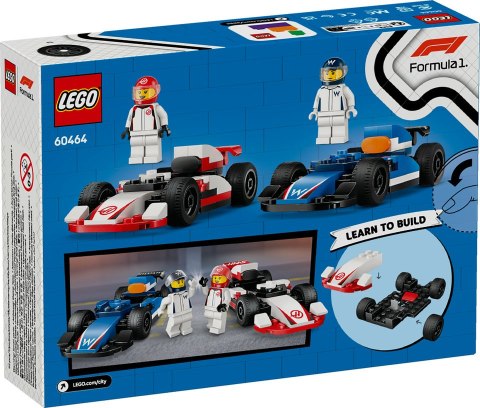 60464 | F1® Bolidy Williams Racing i Haas F1® 60464 | F1® Bolidy Williams Racing i Haas F1®
