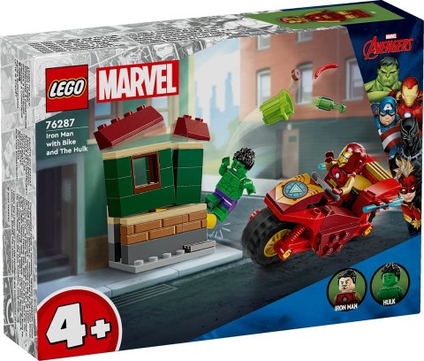 76287 | Iron Man z motocyklem i Hulk 76287 | Iron Man z motocyklem i Hulk
