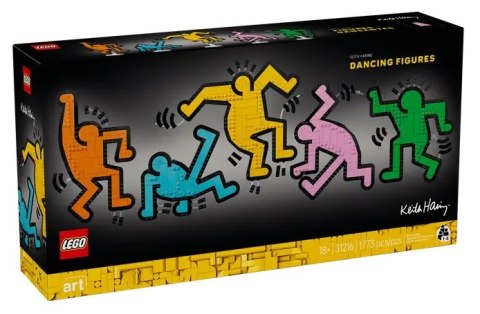 31216 | Keith Haring - tańczące postacie