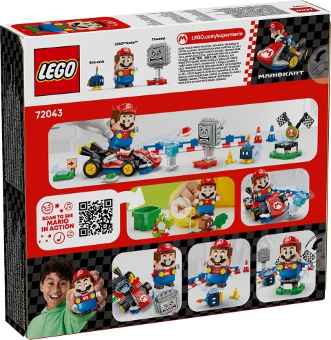 72043 | Interaktywna figurka LEGO® Mario™ i Standard Kart 72043 | Interaktywna figurka LEGO® Mario™ i Standard Kart