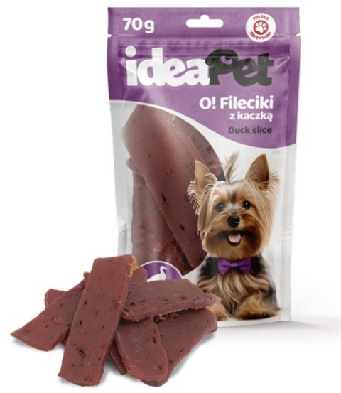 IdeaPet O! Fileciki z kaczką 70g IdeaPet O! Fileciki z kaczką 70g