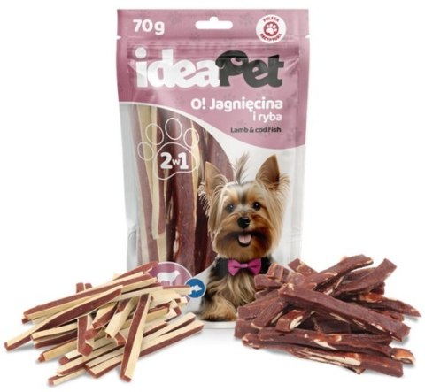 IdeaPet O! Jagnięcina i ryba mix 70g IdeaPet O! Jagnięcina i ryba mix 70g