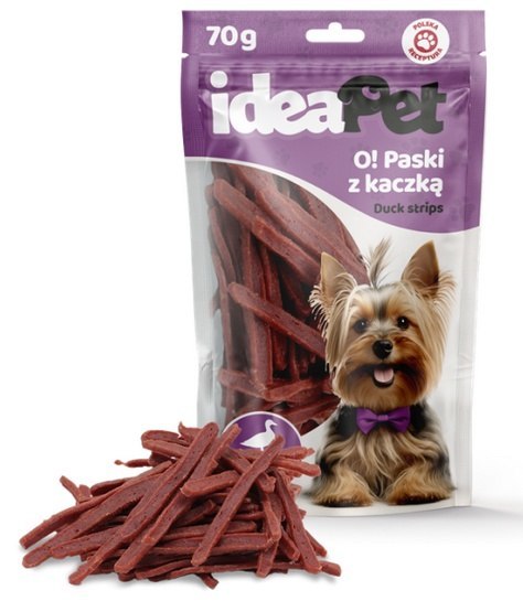 IdeaPet O! Paski z kaczką 70g IdeaPet O! Paski z kaczką 70g