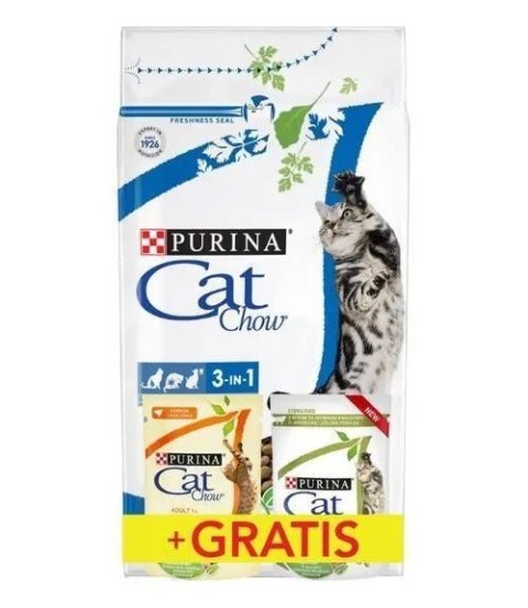 Purina Cat Chow Special Care 3w1 - 1,5kg + Saszetki 2x85g GRATIS Purina Cat Chow Special Care 3w1 - 1,5kg + Saszetki 2x85g GRATIS