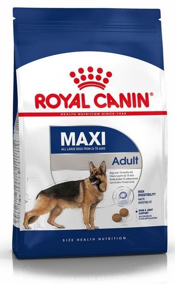 Royal Canin Maxi Adult karma sucha dla psów dorosłych, do 5 roku życia, ras dużych 15kg Royal Canin Maxi Adult karma sucha dla psów dorosłych, do 5 roku życia, ras dużych 15kg