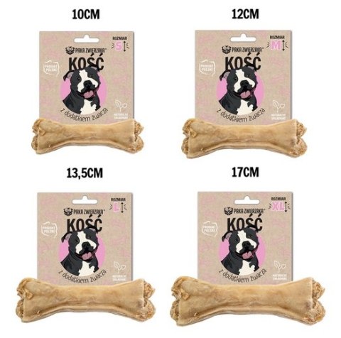 Paka Zwierzaka Kość z dodatkiem żwacza XL 17cm Paka Zwierzaka Kość z dodatkiem żwacza XL 17cm