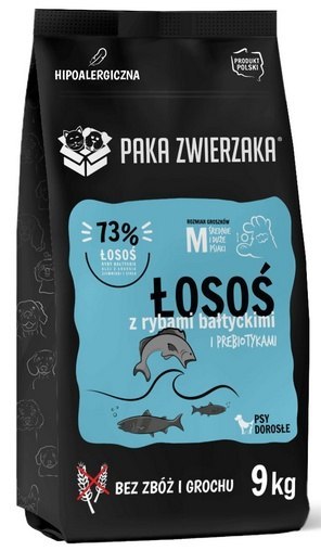 Paka Zwierzaka Seventh Heaven Łosoś z rybami bałtyckimi 9kg Paka Zwierzaka Seventh Heaven Łosoś z rybami bałtyckimi 9kg