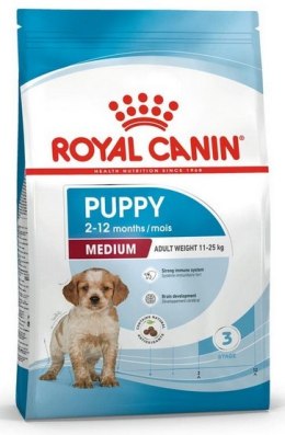 Royal Canin Medium Puppy karma sucha dla szczeniąt, od 2 do 12 miesiąca, ras średnich 1kg