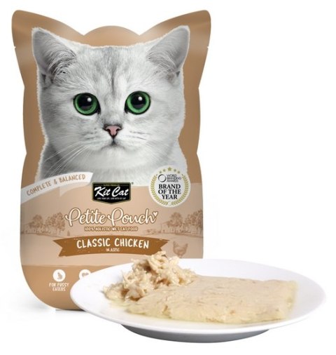 Kit Cat Petite Pouch Classic Chicken saszetka 70g Kit Cat Petite Pouch Classic Chicken saszetka 70g
