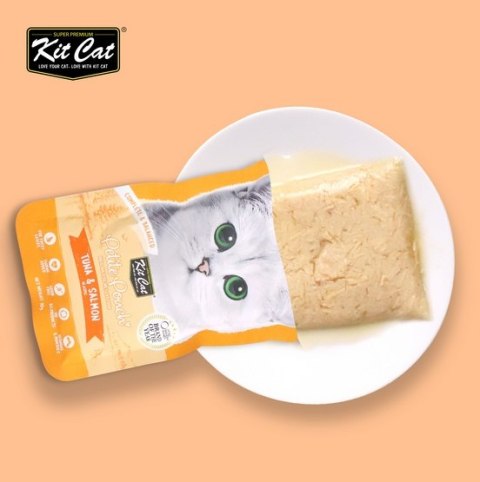 Kit Cat Petite Pouch Tuna & Salmon saszetka 70g Kit Cat Petite Pouch Tuna & Salmon saszetka 70g