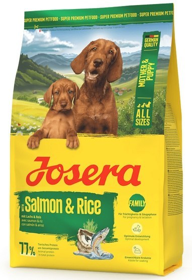 Josera Mother & Puppy Salmon & Rice 12,5kg Josera Mother & Puppy Salmon & Rice 12,5kg