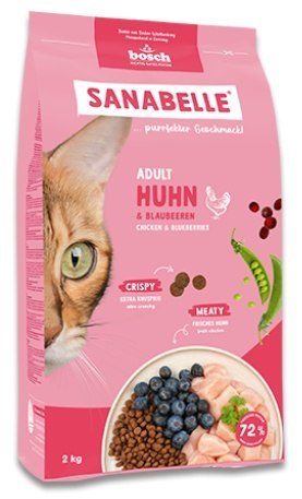 Sanabelle Adult Huhn z kurczakiem 2kg Sanabelle Adult Huhn z kurczakiem 2kg