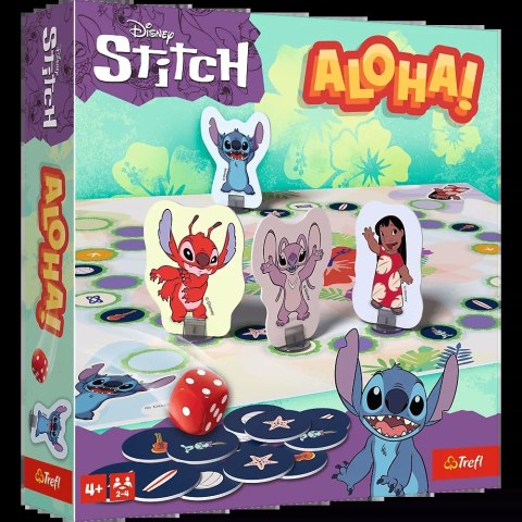 Gra rodzinna Lilo i Stitch Aloha! Trefl 02657 Gra rodzinna Lilo i Stitch Aloha! Trefl 02657