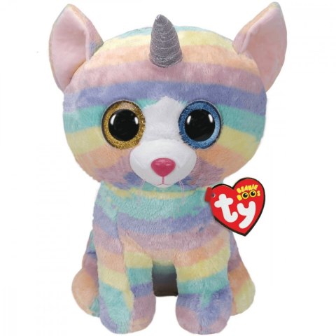 Maskotka TY Beanie Boos Kotek jednorożec Heather 42cm Maskotka TY Beanie Boos Kotek jednorożec Heather 42cm