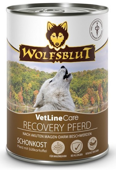 Wolfsblut Dog VetLine Care Recovery Horse - konina puszka 395g Wolfsblut Dog VetLine Care Recovery Horse - konina puszka 395g