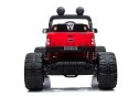 Pojazd na Akumulator Ford Ranger Monster LCD Czerwony