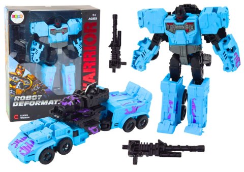 Robot z bronią 2w1 niebieski Robot z bronią 2w1 niebieski