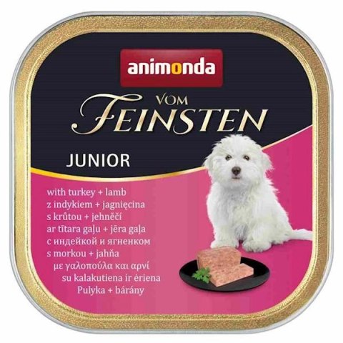 ANIMONDA Dog Vom Feinsten Junior Indyk Z Jagnięciną 150g ANIMONDA Dog Vom Feinsten Junior Indyk Z Jagnięciną 150g