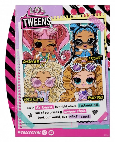 Lalka L.O.L. Surprise Tweens Core Doll, Cherry B.B. Lalka L.O.L. Surprise Tweens Core Doll, Cherry B.B.