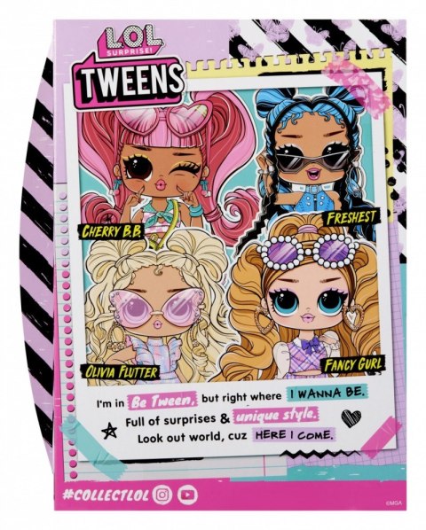 Lalka L.O.L. Surprise Tweens Core Doll, Olivia Flutte Lalka L.O.L. Surprise Tweens Core Doll, Olivia Flutte