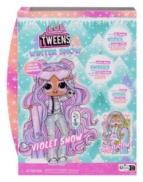 Lalka L.O.L. Surprise Tweens Winter Snow - Violet Snow Lalka L.O.L. Surprise Tweens Winter Snow - Violet Snow