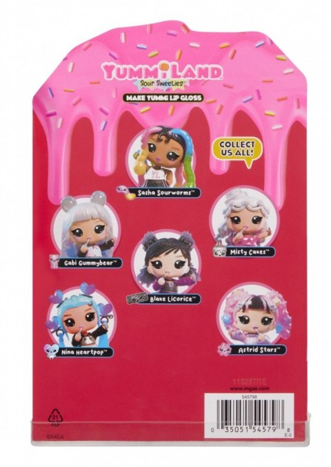 Lalka Yummiland Lip Gloss Sour, Gabi Gummybear Lalka Yummiland Lip Gloss Sour, Gabi Gummybear