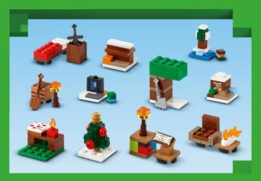 21280 - LEGO Minecraft - LEGO® Minecraft® Kalendarz adwentowy na 2025 rok 21280 - LEGO Minecraft - LEGO® Minecraft® Kalendarz adwentowy na 2025 rok