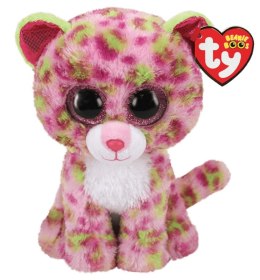 Maskotka TY Beanie Boos rĂłĹźowy leopard 15 cm