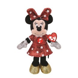 Maskotka TY Myszka Minnie z dĹşwiÄkiem 20 cm