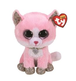 Maskotka Ty Kot rĂłĹźowy - Fiona 15 cm