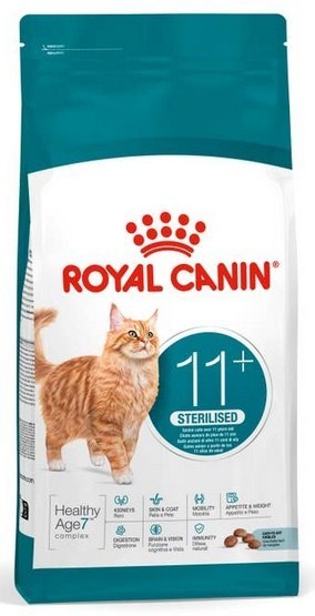 Royal Canin Ageing +11 Sterilised karma sucha dla kotów dojrzałych, sterylizowanych 400g Royal Canin Ageing +11 Sterilised karma sucha dla kotów dojrzałych, sterylizowanych 400g