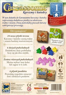 Gra Carcassonne 3 edycja 1. Karczmy i Katedry