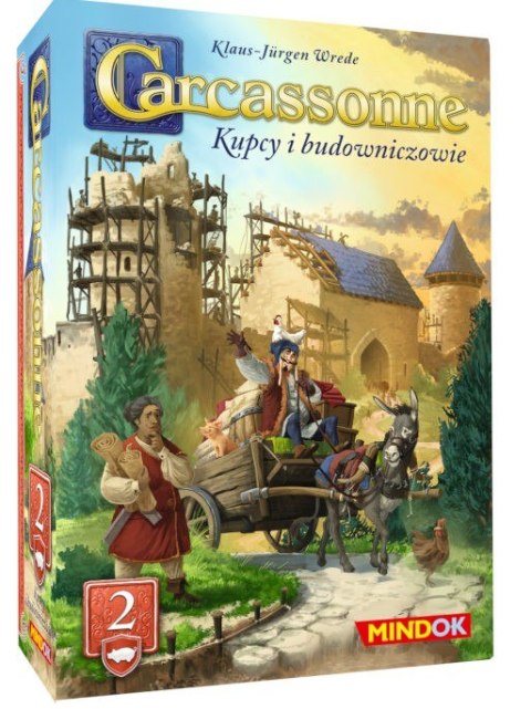 Gra Carcassonne 3 edycja 2. Kupcy i Budowniczowie