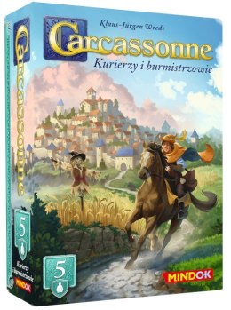 Gra Carcassonne 3 edycja 5. Kurierzy i Burmistrzowie