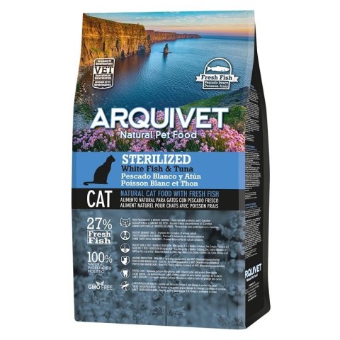 ARQUIVET CAT karma dla kotów sterylizowanych z rybą i tuńczykiem 1,5 kg