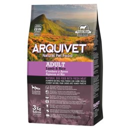 Arquivet Adult jagnięcina z ryżem karma dla psów 3kg