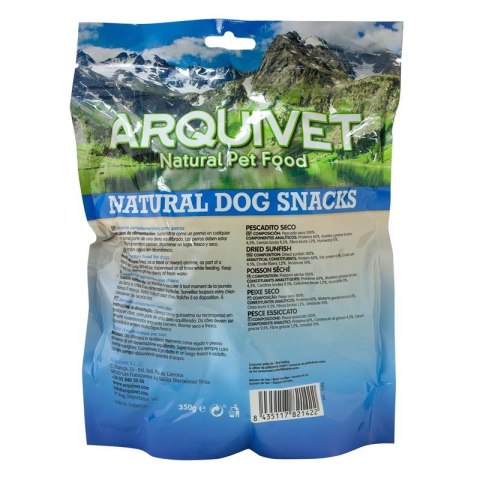 ARQUIVET Przysmak dla psa suszone rybki 350g