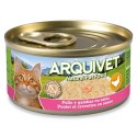 ARQUIVET kurczak w sosie z krewetkami karma mokra dla kota puszka 80g