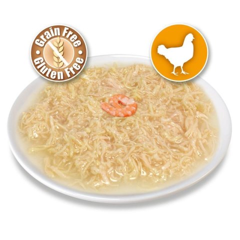 ARQUIVET kurczak w sosie z krewetkami karma mokra dla kota puszka 80g