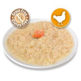 ARQUIVET kurczak w sosie z łososiem karma mokra dla kota puszka 80g