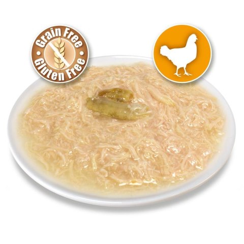 ARQUIVET kurczak w sosie ze szprotką karma mokra dla kota puszka 80g