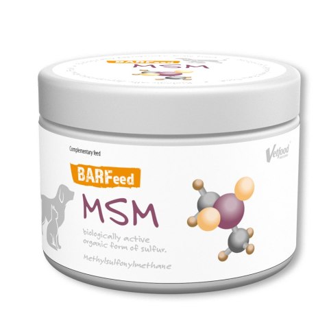 Vetfood BARFeed MSM wspomagający stawy dla psa i kota 150 g