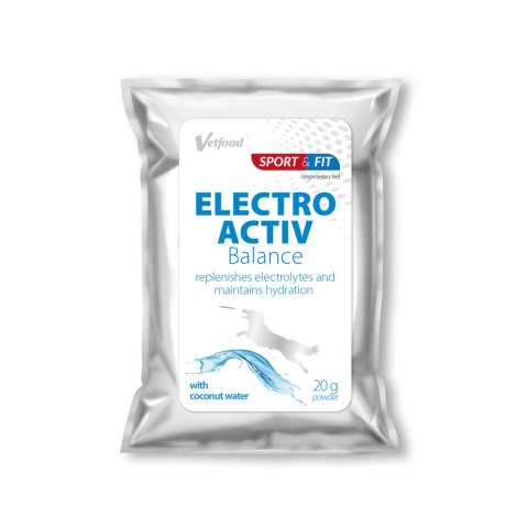 Vetfood Electroactiv Balance elektrolity dla psa 20g