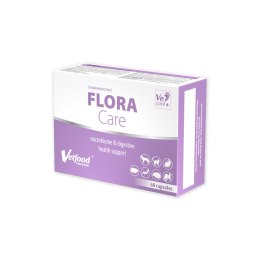 Vetfood Flora Care probiotyk dla psa i kota 60 kapsułek