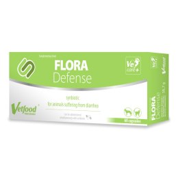 Vetfood Flora Defense przeciw biegunce dla psa i kota 60 kapsułek