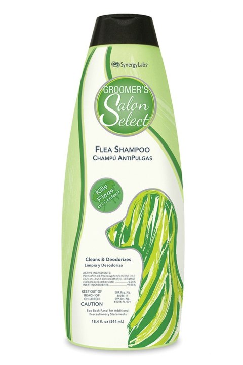 Groomers Salon Select Flea Shampoo Szampon przeciw pchłom dla psa 544ml