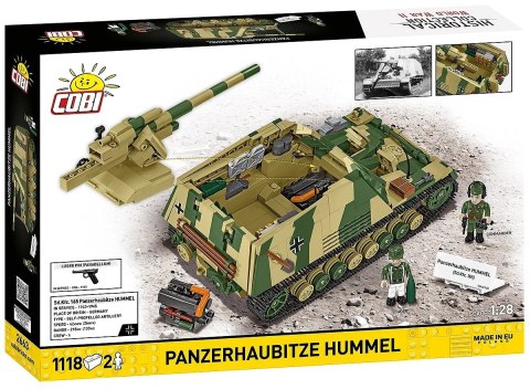 Klocki Panzehaubitze Hummel 1118 klocków